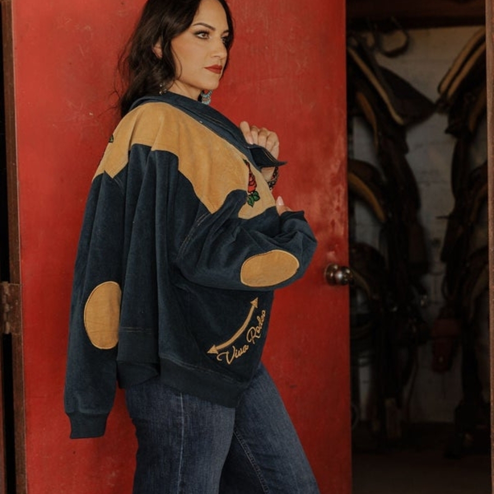Rodeo Quimcy Viva Rodeo Corduroy Bomber Jacket - Picture 6 of 8